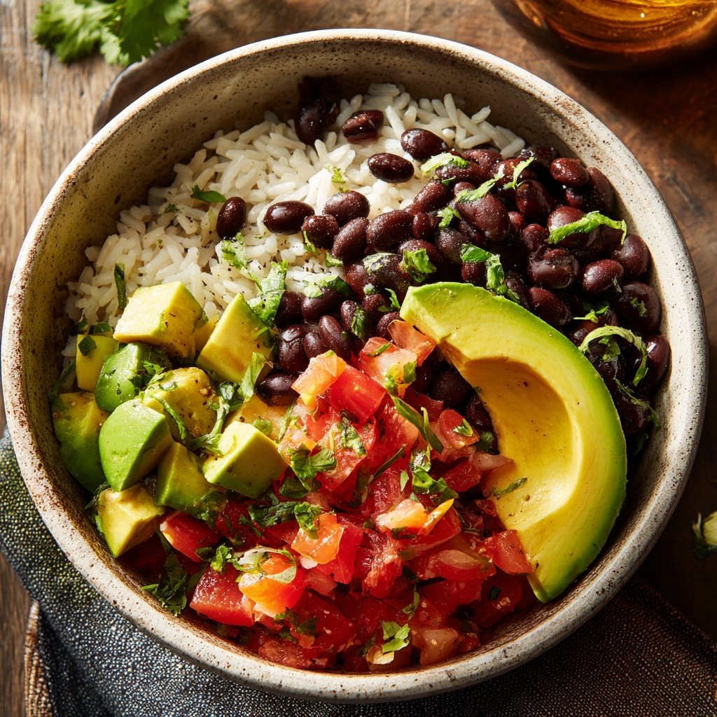 Einfache Burrito Bowl für schnelles Dinner