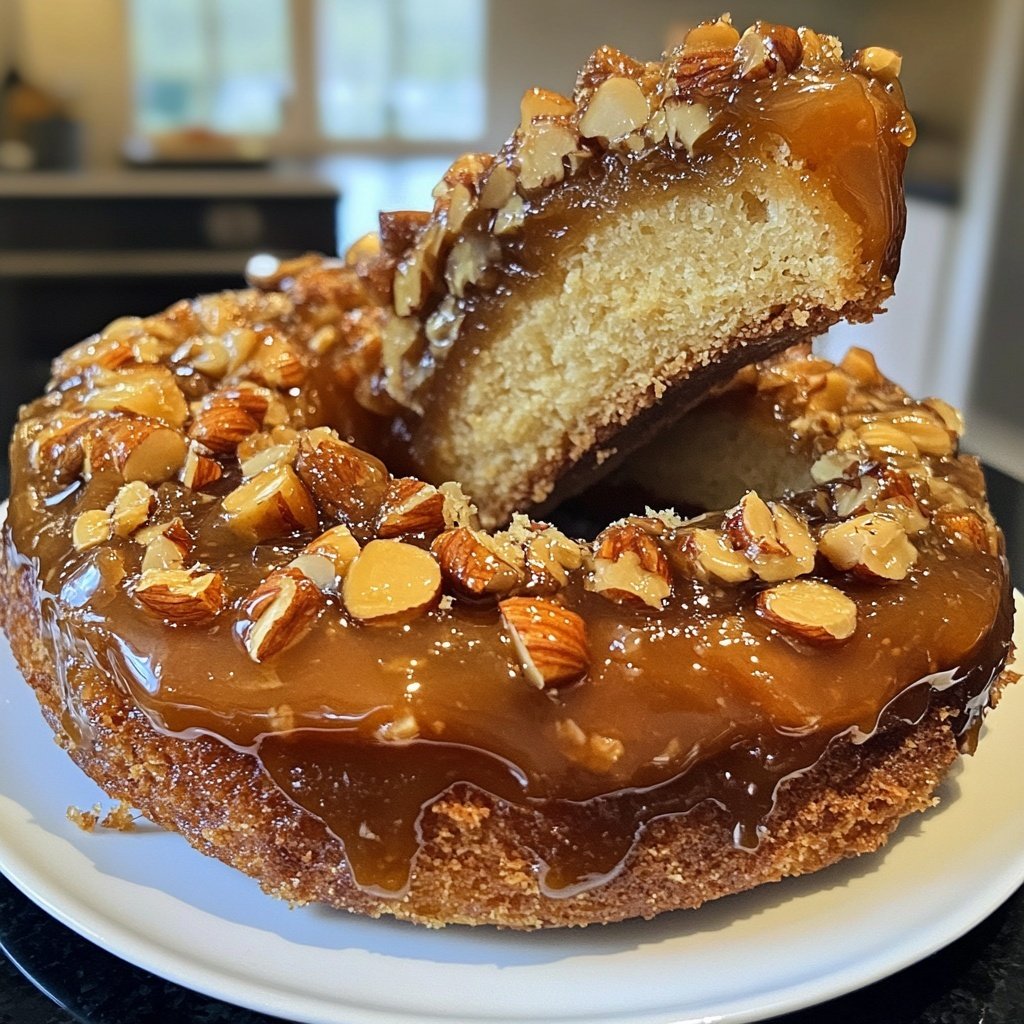 Festlicher Bratapfel mit Marzipan und Nüssen