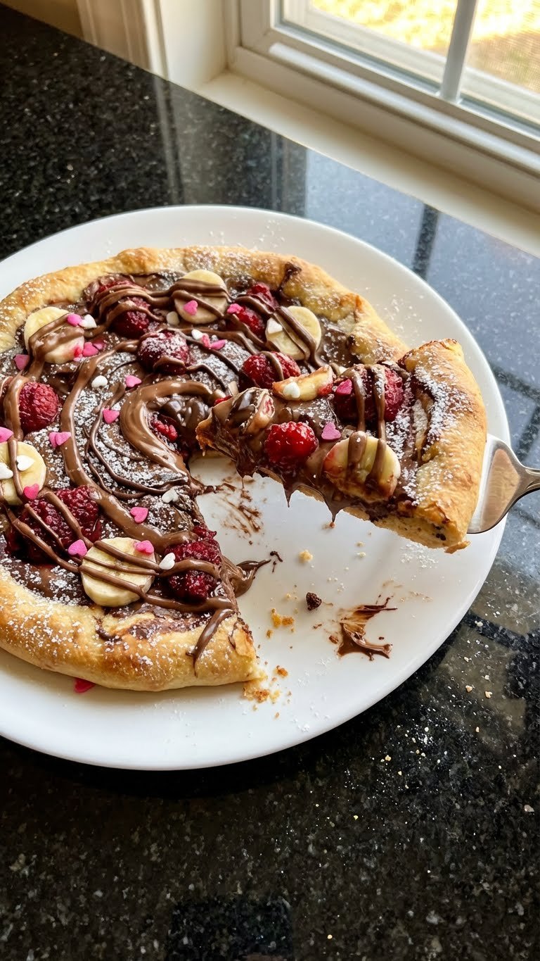 Valentins Dessert Pizza