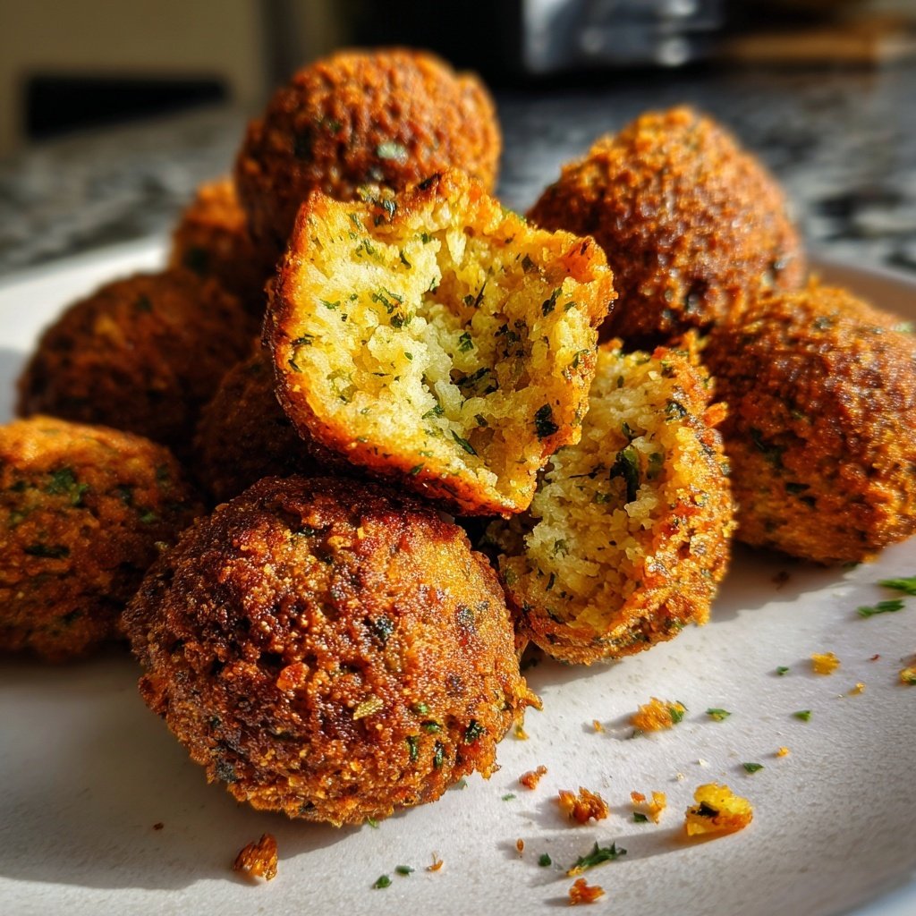 Falafel Bällchen im Airfryer