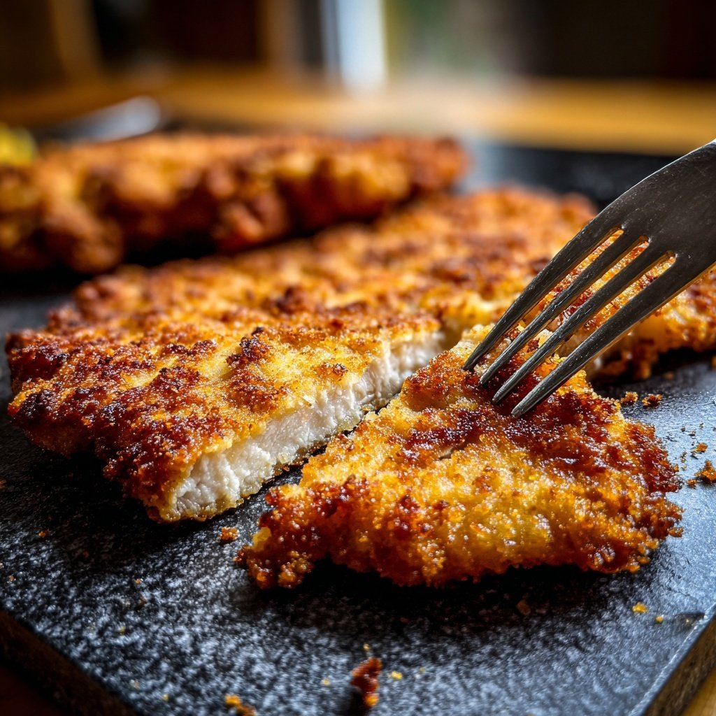 Knuspriges Deutsches Schweineschnitzel Genuss