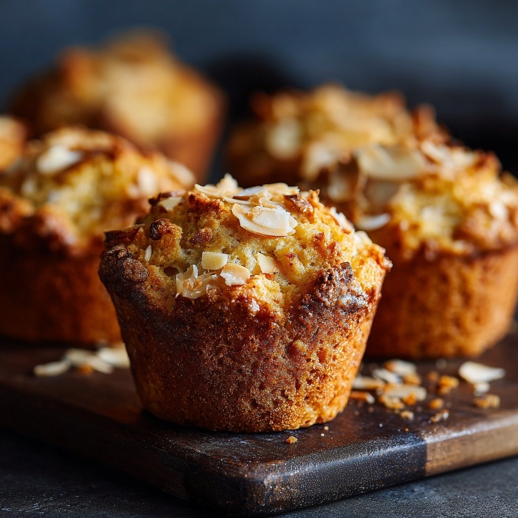 Honig Mandel Muffins zum Kaffee