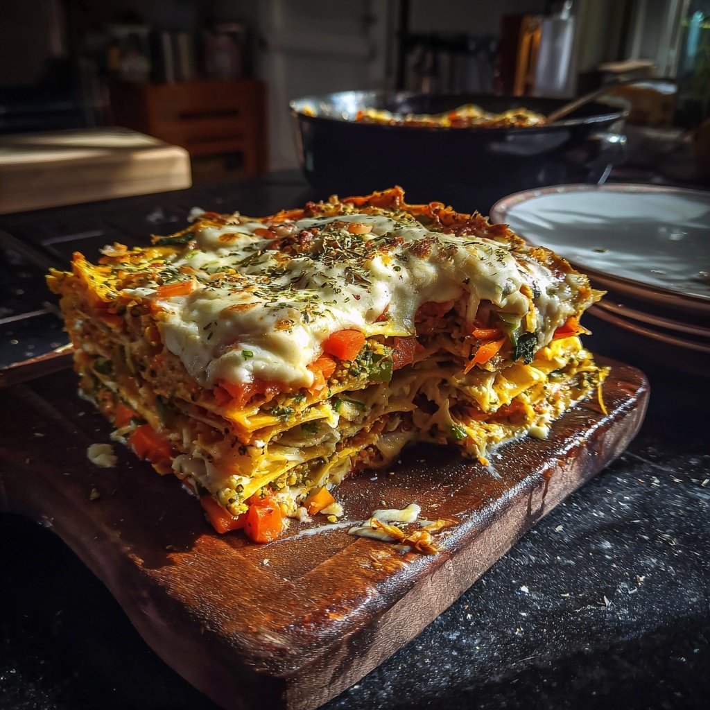 Quinoa-Gemüse-Lasagne mit Vanille