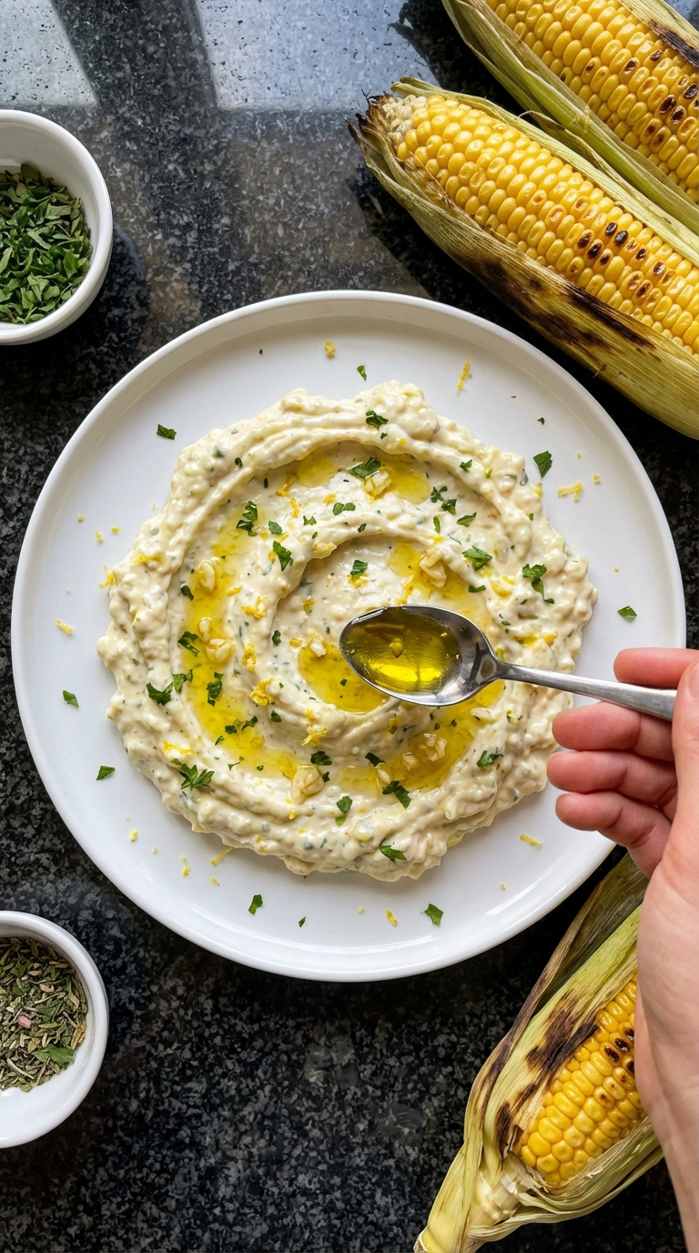 Leckere Aioli für Grillmais