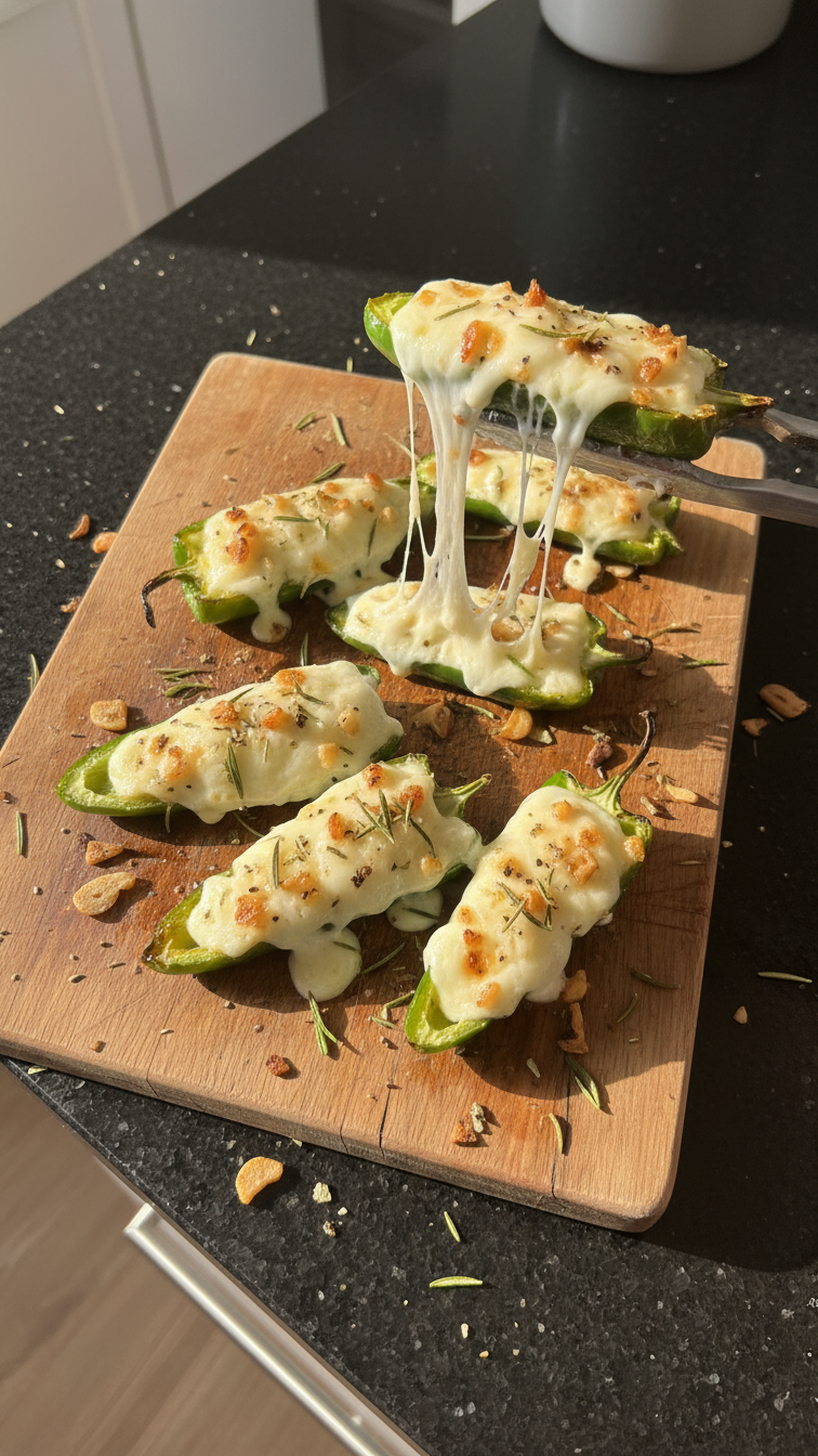 Rosmarin Knoblauch Jalapeños