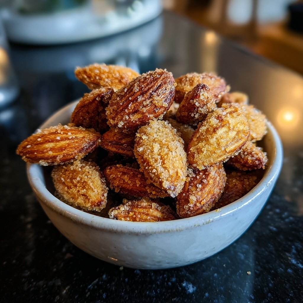 Gebrannte Mandeln mit Spekulatius-Gewürz