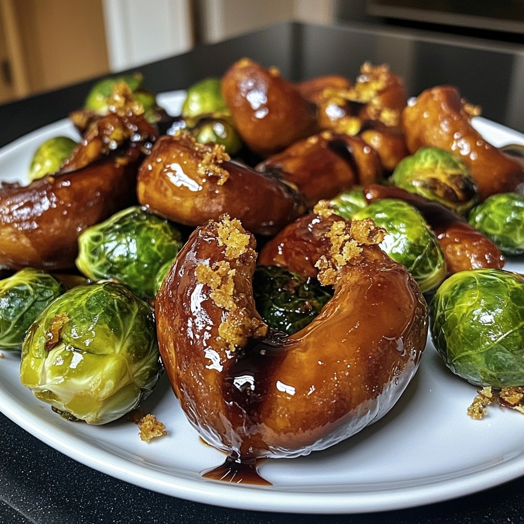 Rosenkohl mit Honig-Balsamico