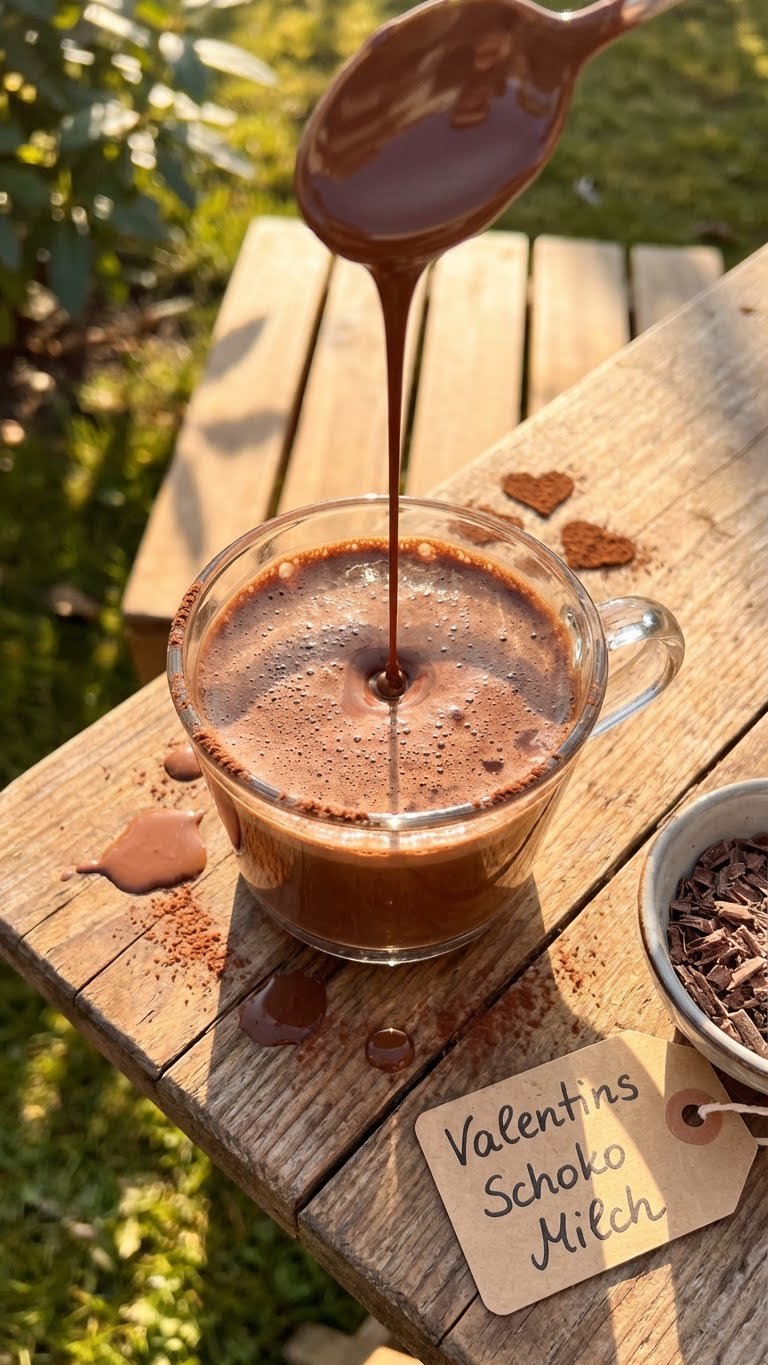 Valentins Schoko Milch