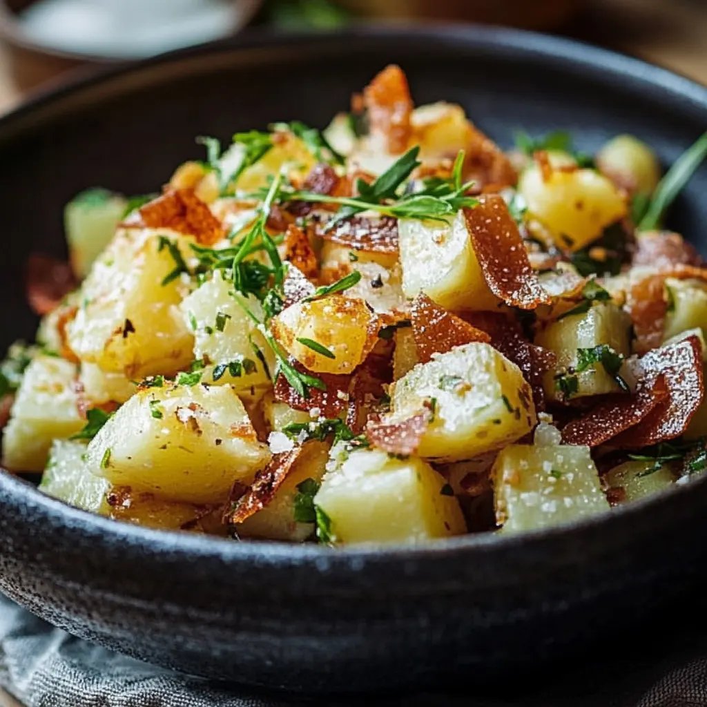 Krosser Zerdrückter Kartoffelsalat