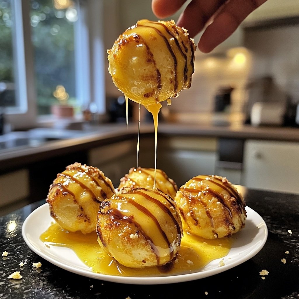 Kartoffelknödel mit Buttersoße