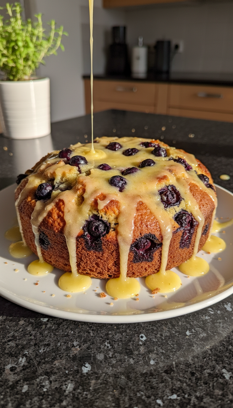 Zitronen Heidelbeer Kuchen Fisch Sternzeichen