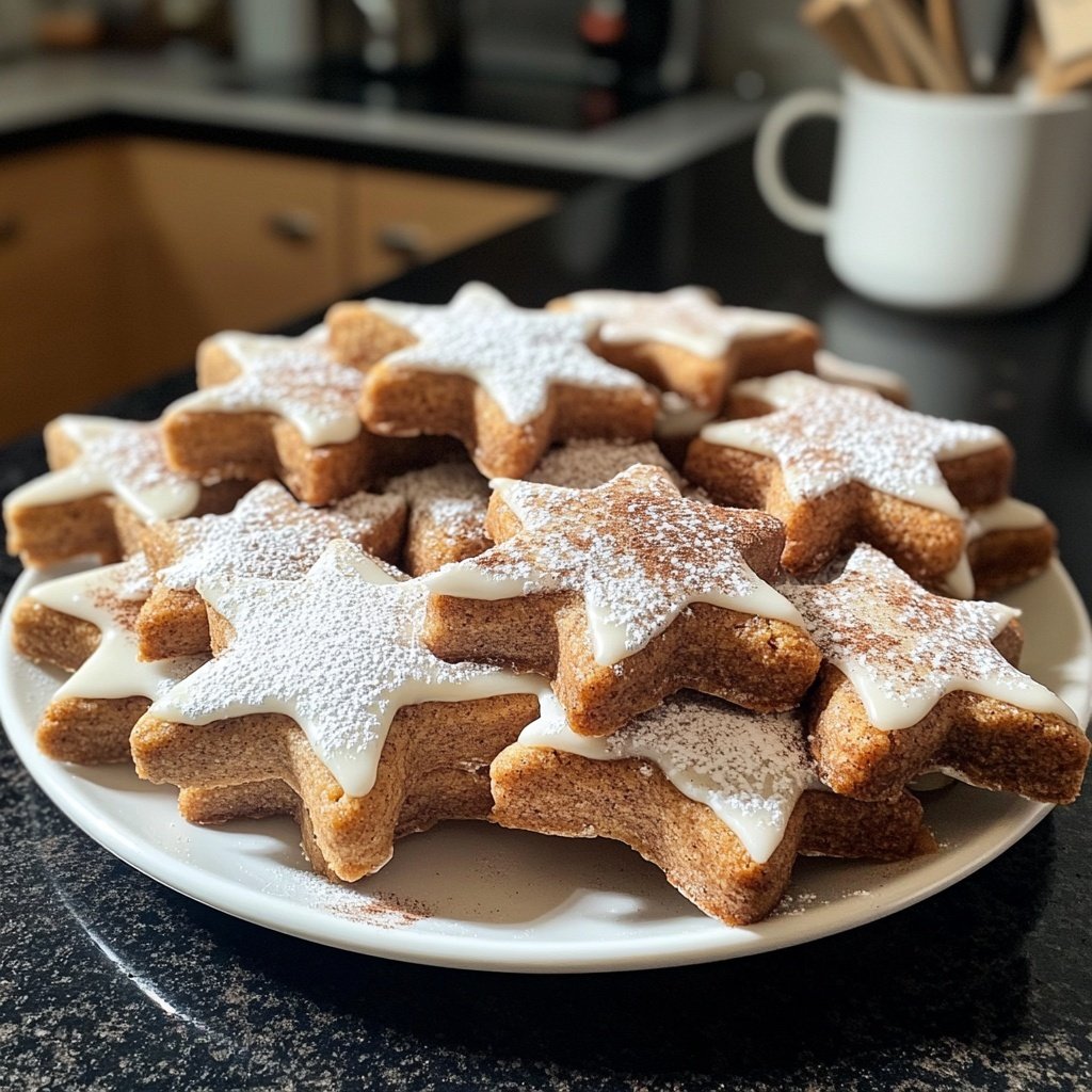 Saftig Weich Vegane Zimtsterne