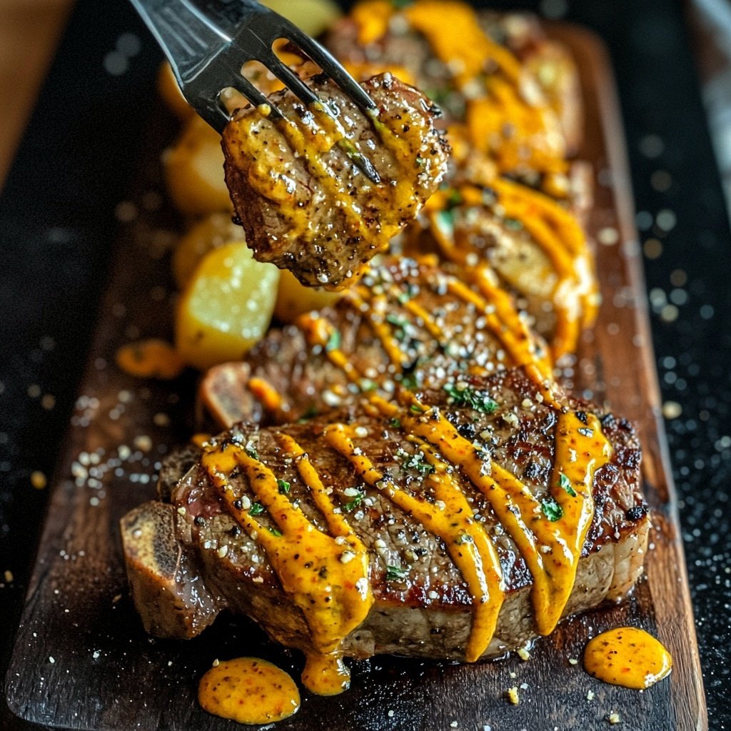 Rotkohl-Steaks mit Kartoffeln und Orangen-Vinaigrette aus dem Ofen