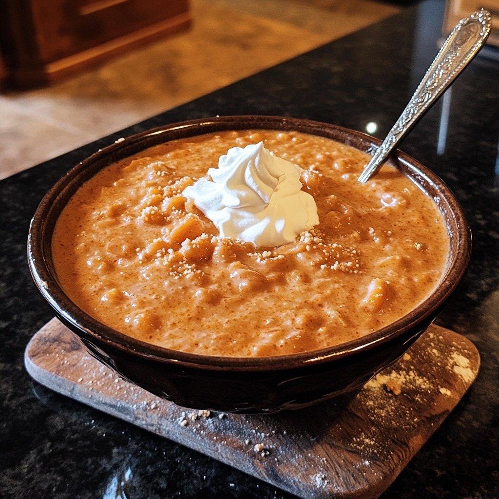 Maroni-Cremesuppe mit Sahnehaube