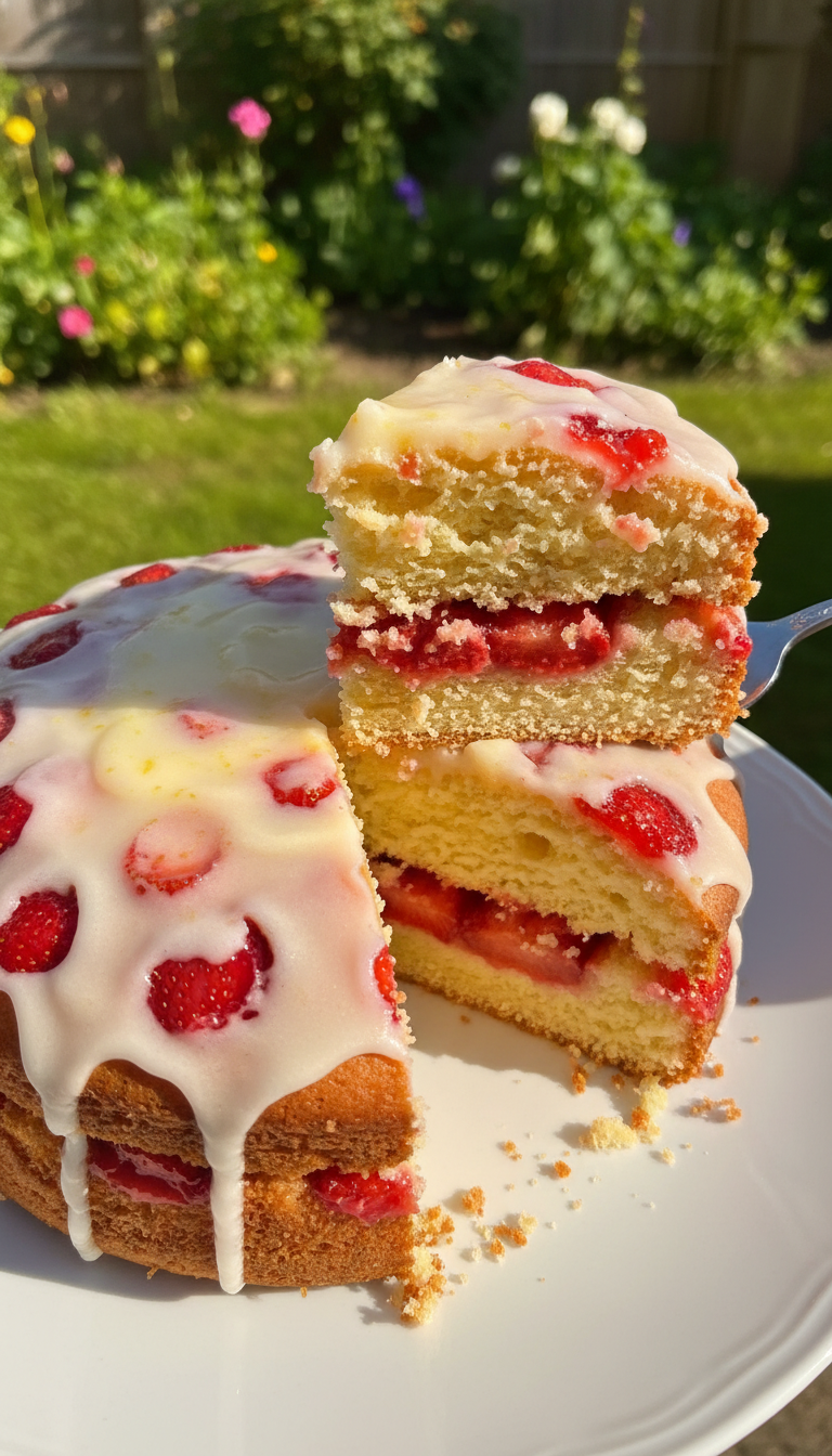 Erdbeer Limonade Kuchen Fisch Sternzeichen