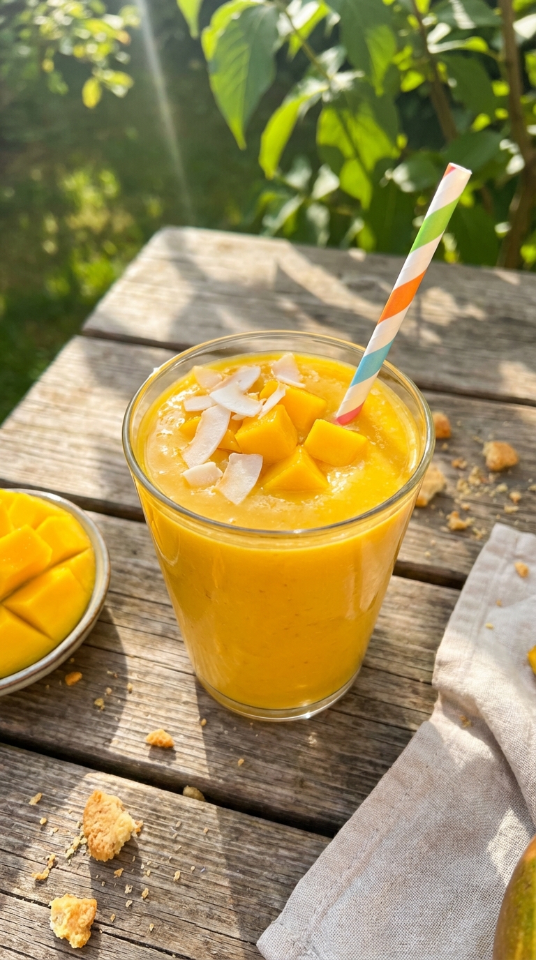 Cremiger Mango Smoothie