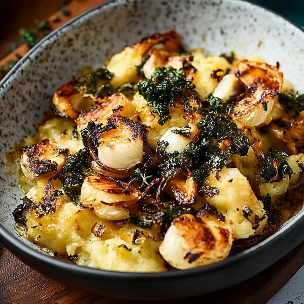 Herzhafter Grünkohlauflauf