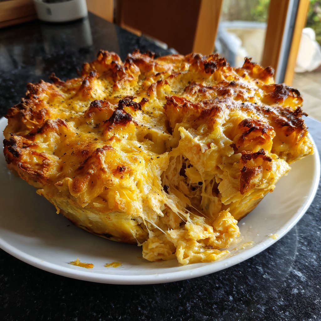 Fischpastete Mac und Käse