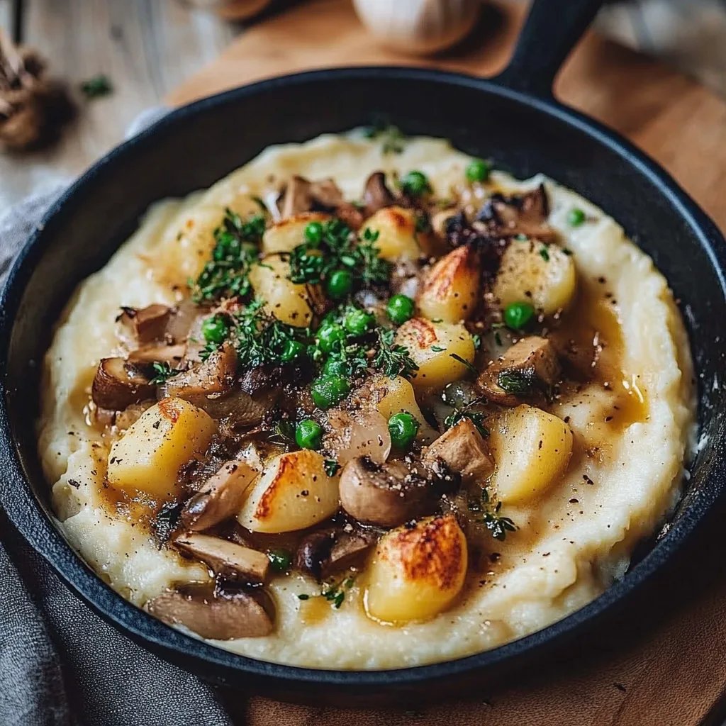 Pilzpfanne mit Rosenkohl & Kartoffelpüree – Ein Wärmendes Wohlfühlessen!