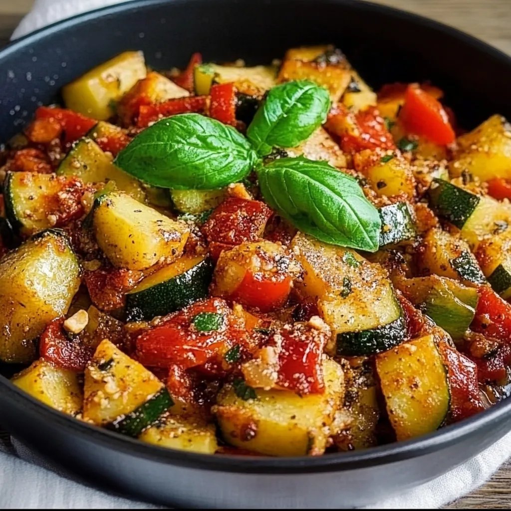 Kartoffel-Paprika-Zucchini-Topf