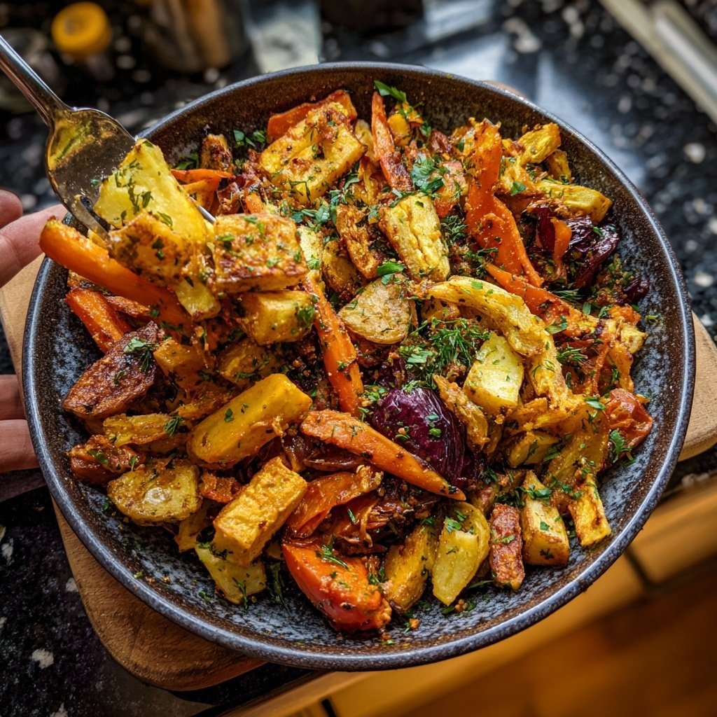 Airfryer Gemüsemix mit Kräutern